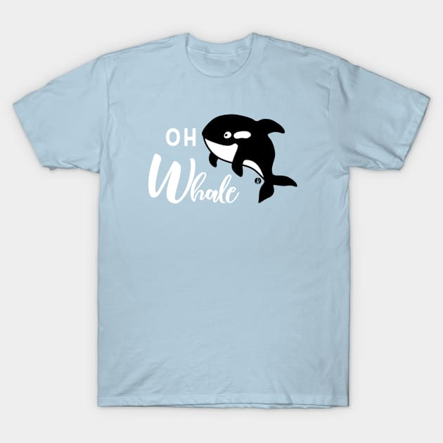 Oh Whale! T-Shirt by katelein